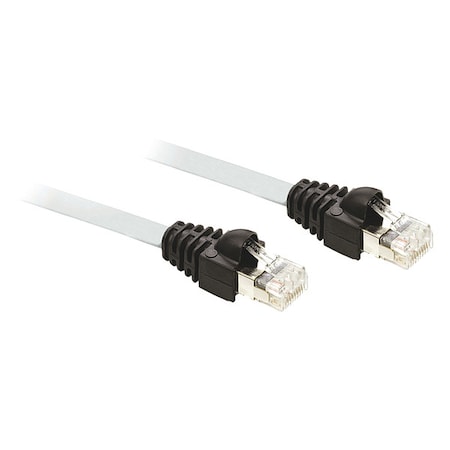 Ethernet ConneXium cable - shielded twisted pair - 2 x rugged RJ45 - UL - 3 m MPN:TCSECU3M3M3S4