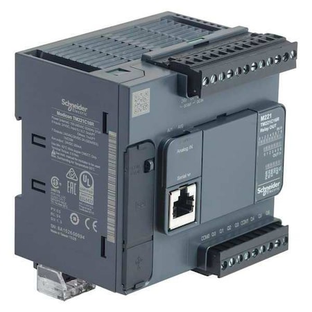 Controller, 24VDC/240VAC, Relay, Compact MPN:TM221C16R