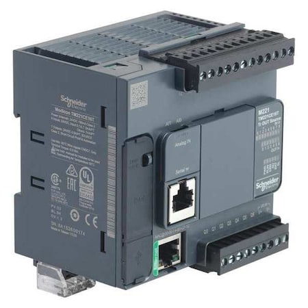 LogicController, 9Inputs, 7Outputs, 2GB MPN:TM221CE16T