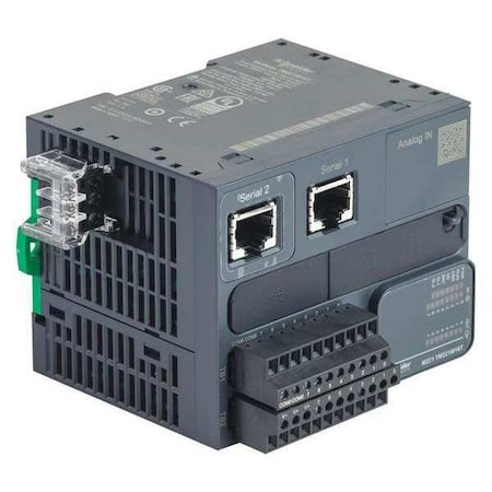 Logic Controller, 0.5A, 7 Output, 24VDC, LED MPN:TM221M16T