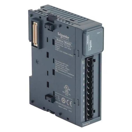 Ext Module, TM3, 2 inputs, Terminal Block MPN:TM3AI2H