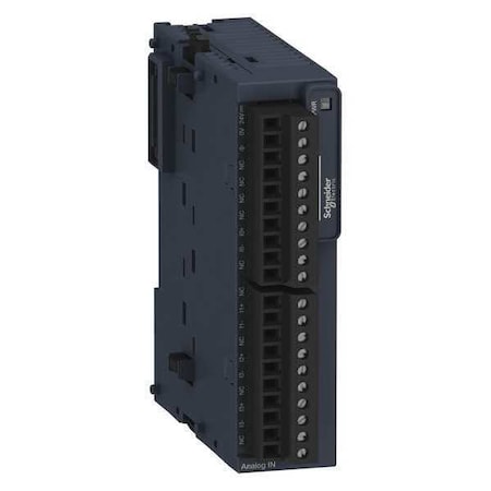 Ext Module, TM3, 4 inputs, Terminal Block MPN:TM3AI4