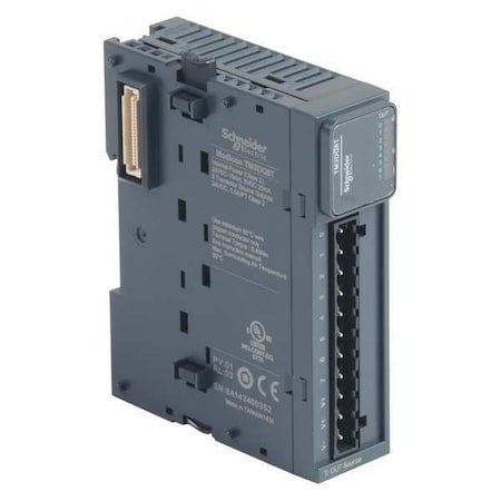 Ext Module, 0 inputs, 8 outputs, Term Block MPN:TM3DQ8T