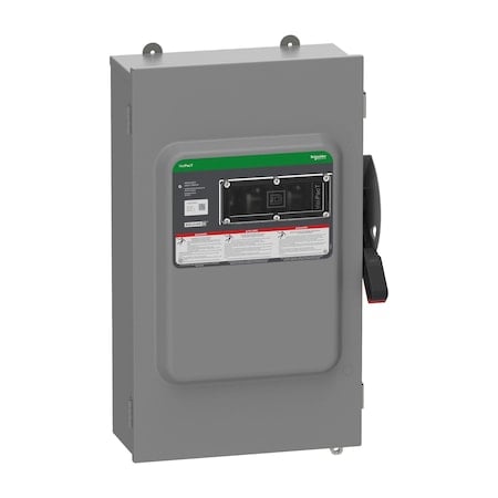 Safety Switch, Fusible, 3PST, Three Phase, NEMA 12, Indoor, Steel MPN:VH324AWKGL