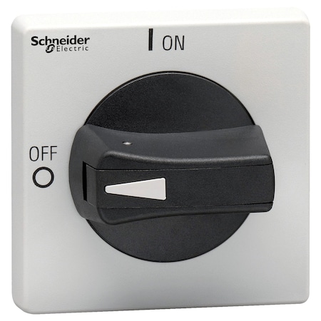 Disconnect switch, TeSys VLS, protruding rotary handle, screw mounting, 65x65 mm, black handle, 5 mm shaft MPN:VLSH2S5B