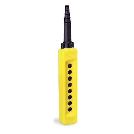 Pendant Enclosure, 22mm, 8 Holes, Yellow MPN:XACA08H7