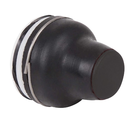 Head for push button, Harmony XAC, plastic, black, booted, operating travel 4mm, 25.+ 70 degree C MPN:XACB9112