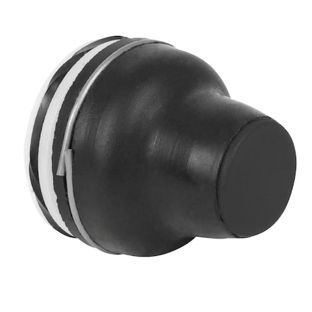 Head for push button, Harmony XAC, plastic, black, booted, operating travel 4mm MPN:XACB9122