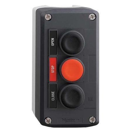 ControlStation, Feed-Thru, 3Buttons, Grn/Rd MPN:XALD351H29H7