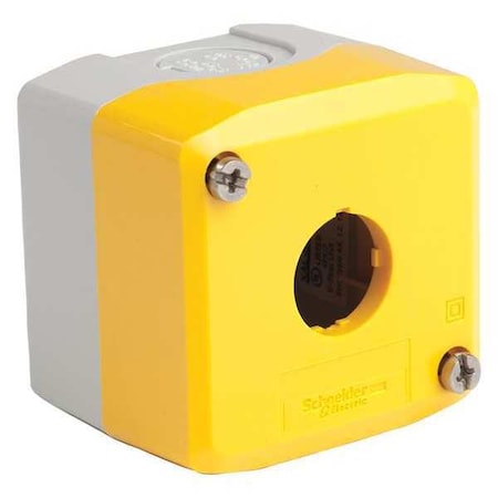 PushButtonEnclosure, 22mm, 1Hole, Plastic MPN:XALK01H7