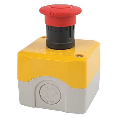 ControlStation, Feed-Thru, PushButton, Red MPN:XALK178GH7
