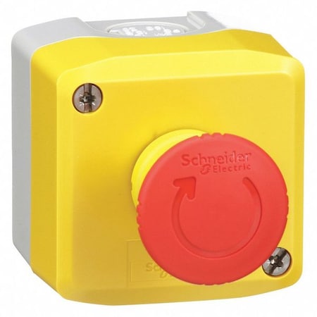 ControlStation, Feed-Thru, PushButton, Red MPN:XALK178H7