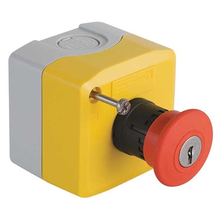 ControlStation, Feed-Thru, PushButton, Red MPN:XALK188H7