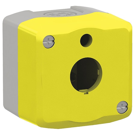 ContrlStationEnclosur, 22mm, 1Hole, Plastic MPN:XALKW01