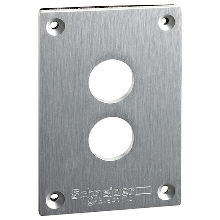 DrilledFrontPlate, 22mmHoles, NoLegend MPN:XAPE302