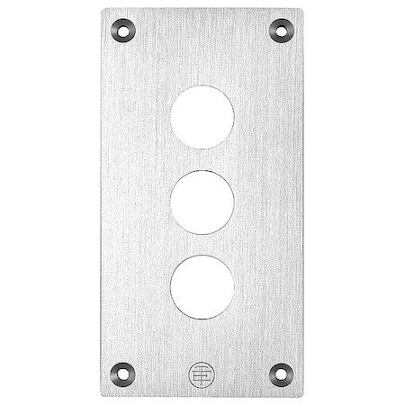 DrilledFrontPlate, 22mmHoles, NoLegend MPN:XAPE303