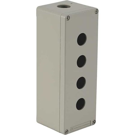 PushButtonEnclosure, 22mm, 4Hole, DiCstZinc MPN:XAPG49504
