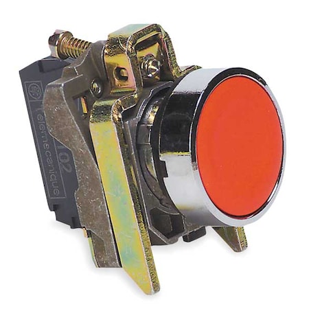 Push Button Operator, 22 mm, 1NO/1NC, Red MPN:XB4BA45