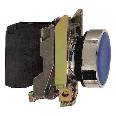 Push Button Operator, 22 mm, 1NO, Blue MPN:XB4BA61