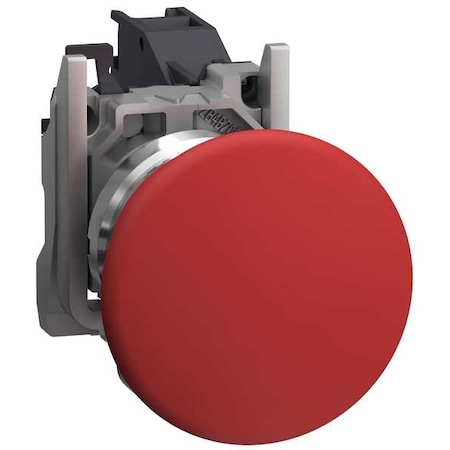 Push Button Operator, Mushroom Head, Momentary Action, Not Applicable Release, Non-Illuminated, Red MPN:XB4BC42GEX