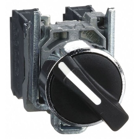 Non-Illum Selector Swtch, 22mm, 2 Pos, Levr MPN:XB4BD25