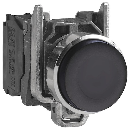 Push Button Operator, 22 mm, 1NO, Black MPN:XB4BL21