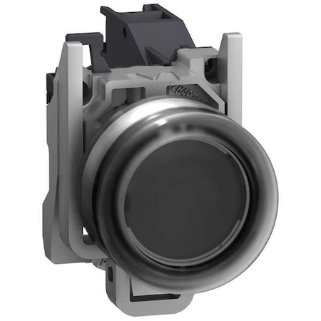 Push Button Operator, Flush, Momentary Action, Not Applicable Release, Non-Illuminated, Black MPN:XB4BP21GEX