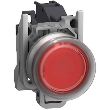 Push Button Operator, Flush, Momentary Action, Not Applicable Release, Non-Illuminated, Red MPN:XB4BP482GEX