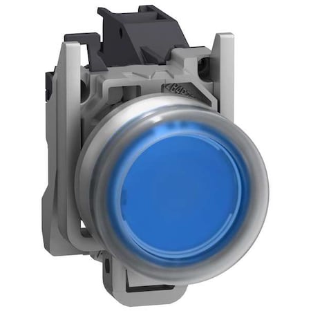 Push Button Operator, Flush, Momentary Action, Not Applicable Release, Non-Illuminated, Blue MPN:XB4BP61GEX