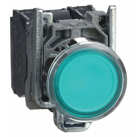 IllumPushButton, FullVolt, Green, 1NO/1NC MPN:XB4BW33G5