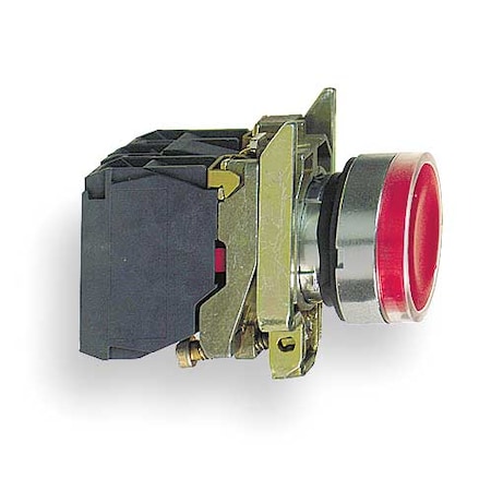 IllumPushButton, FullVolt, Red, 1NO/1NC MPN:XB4BW34G5