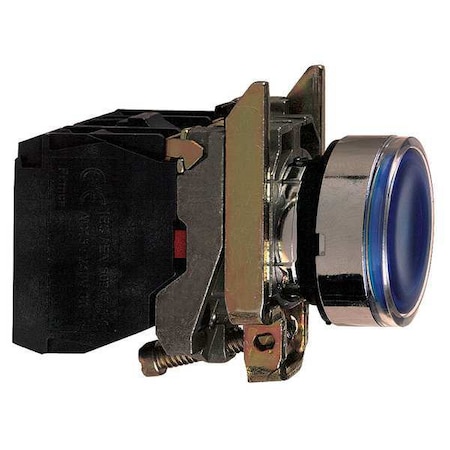 IllumPushButton, FullVolt, Blue, 1NO/1NC MPN:XB4BW36B5