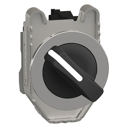 Selector Switch, 2 Pos, 30 mm, Black MPN:XB4FD21