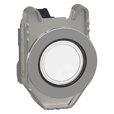 Pilot Light, White, 30mm, LED MPN:XB4FVM1