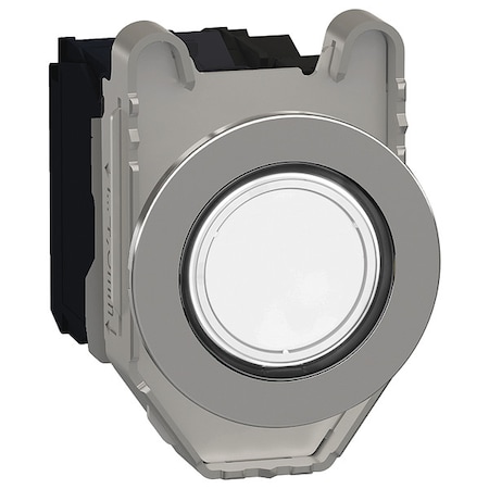 Illuminated Push Button, 30 mm, 1NO/1NC, White MPN:XB4FW31B5