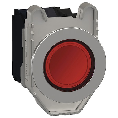 Illuminated Push Button, 30 mm, 1NO/1NC, Red MPN:XB4FW34M5