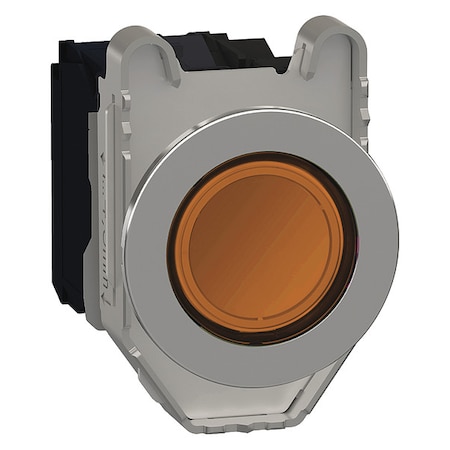 Illuminated Push Button, 30 mm, 1NO/1NC, Orange MPN:XB4FW35G5