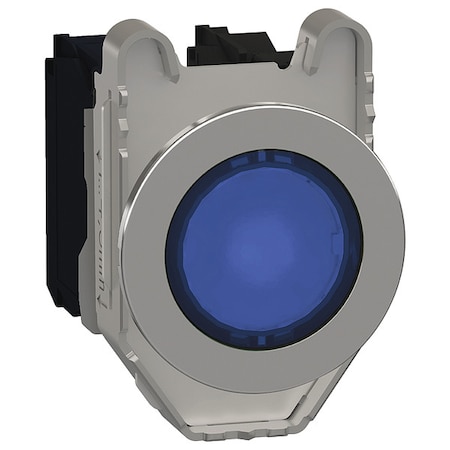 Illuminated Push Button, 30 mm, 1NO/1NC, Blue MPN:XB4FW36G5