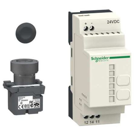 Push Button Transmitter and Receiver Kit, 22 mm, Universal MPN:XB4RFA02