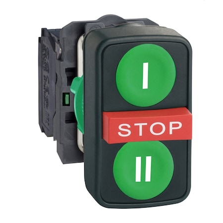 Push Button Operator, Flush, Momentary / Momentary Action, Not Applicable Release, Non-Illuminated MPN:XB5AA731327