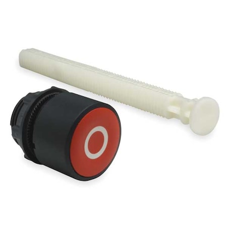 Push Button Operator, Flush, Momentary Action, Not Applicable Release, Non-Illuminated, Red MPN:XB5AA84101