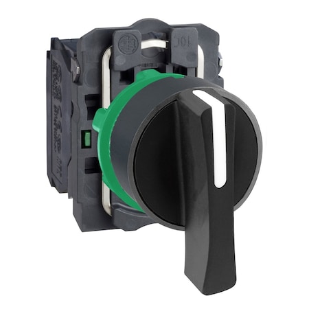 SelectorSwitch, Non-Illum, 3Pos, 22mm, Black MPN:XB5AJ33