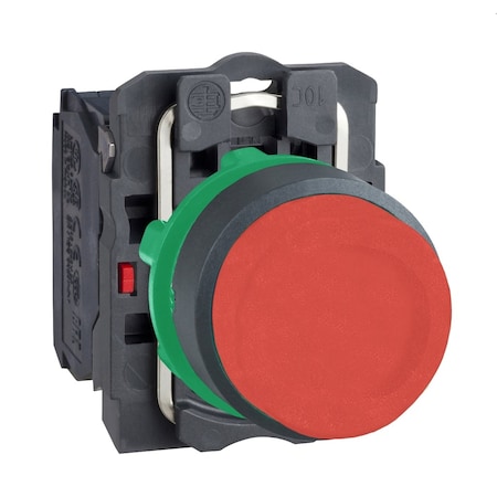 Push Button Operator, Extended, Momentary Action, Not Applicable Release, Non-Illuminated, Red MPN:XB5AL42