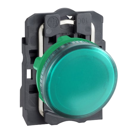 PilotLight, Green, 22mm, NoLamp Included MPN:XB5AV63