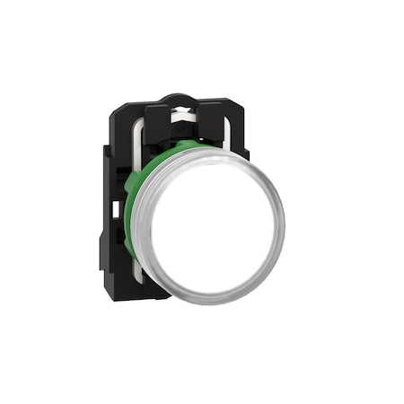 Pilot Light, LED, White, 22mm, 24VAC/DC MPN:XB5AVB1