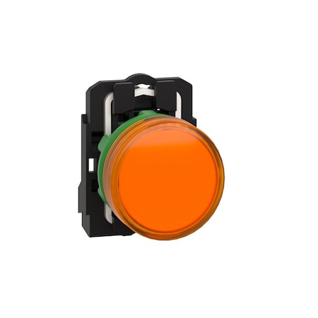 Pilot Light, LED, Yellow, 22mm, 24VAC/DC MPN:XB5AVB5