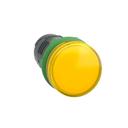 Pilot Light, Yllw, LED Lamp Type MPN:XB5EVM8