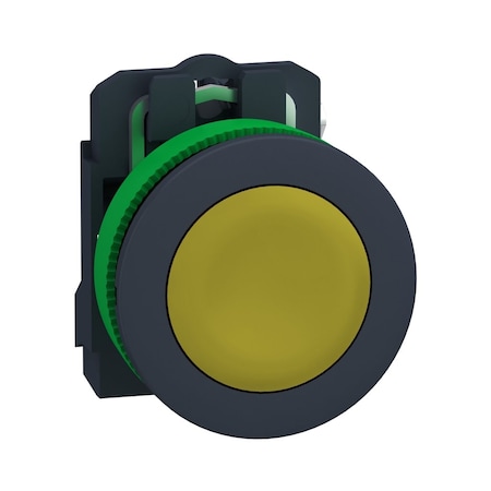 Push Button Operator, 30 mm, 1NO, Yellow MPN:XB5FA51