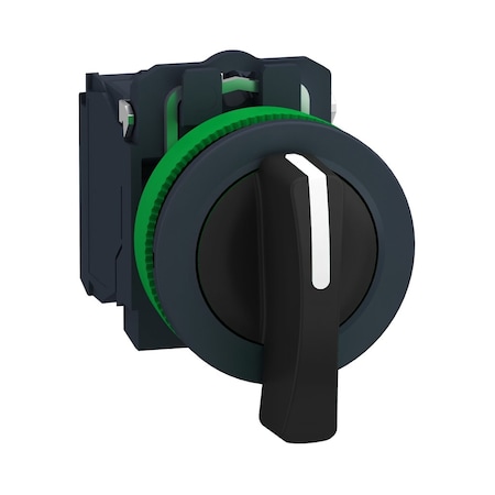 Selector Switch, 3 Pos, 30 mm, Black MPN:XB5FJ53
