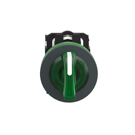 SelectorSwitch, Illum, 3Pos, 30mm, Green MPN:XB5FK133M5